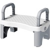 Taburete plegable para niños con asa, taburete de plástico Coindivi antideslizante para lavabo, inodoro, cocina