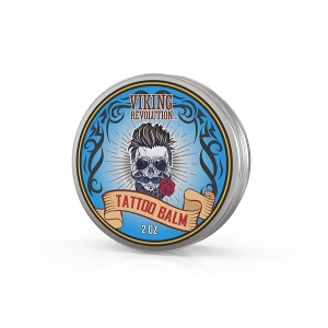 Tattoo Care Balm for Before, During & After the Tattoo- Natural Tattoo Aftercare, Cream, Lotion by Viking Revolution