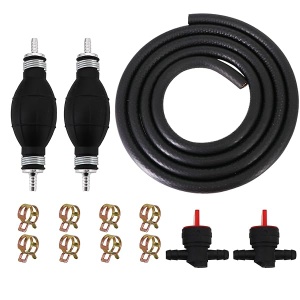 Tektall Kit de bomba de combustible de la línea de combustible de mano de cebador para coche, barco, motocicleta, ATV, UTV, 6 mm