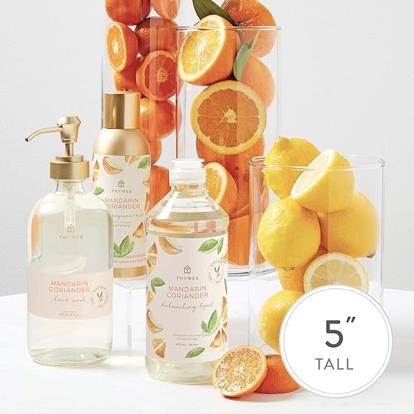 Thymes Linen Spray – 9 onzas líquidas – cilantro mandarín - Image 5
