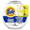 Tide Hygienic Clean - Detergente para ropa con 10 unidades de cápsulas, 25 unidades, sin perfume, para suciedad visible e invisible