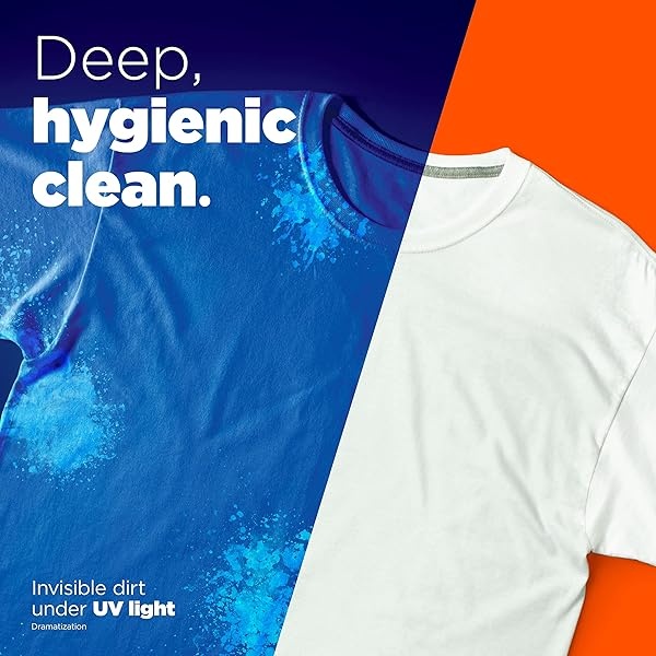 Tide Hygienic Clean Heavy 10x Duty Power PODS Laundry Detergent Pacs, Original, 45 count, For Visible and Invisible Dirt - Image 3