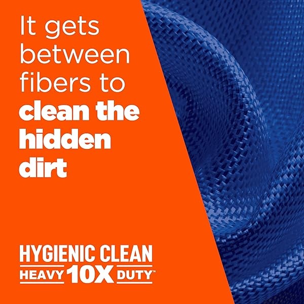 Tide Hygienic Clean Heavy - Paquete de 10 cápsulas de detergente para ropa sucia, original, 63 unidades, para suciedad visible e invisible - Image 9