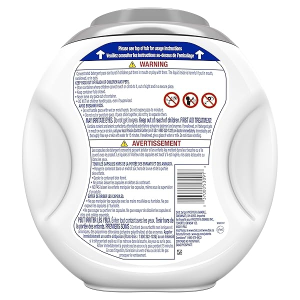 Tide Pods + downy Free, detergente líquido para lavandería, 61 unidades - Image 3