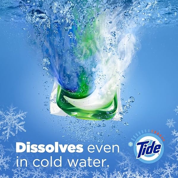 Tide Ultra OXI Power PODS con eliminadores de olores, paquete de detergente para ropa, 32 unidades, para suciedad visible e invisible - Image 7