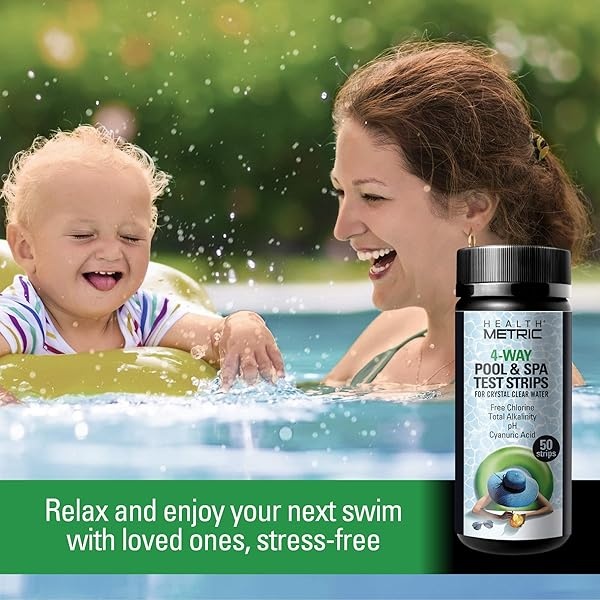 Tiras métricas de prueba para piscina y spa de 4 vías, 1-paquete - Image 8