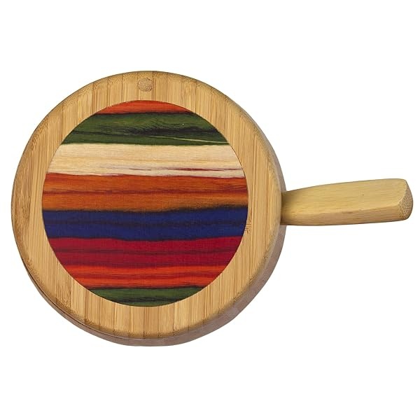 Totally Bamboo Baltique Marrakesh Collection Azucarero con cuchara de azúcar, bambú y madera de abedul de color - Image 5