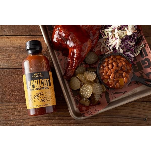Traeger SAU034 - Salsa para Barbacoa de Verano de Leinenkugel, Salsa Barbacoa de melocotón, Albaricoque - Image 5