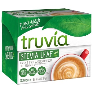 Truvia - Edulcorante natural (80 unidades) 8.46 oz., 80 Count (Pack of 2)