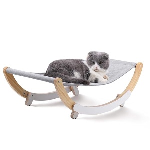 UKUMARU Hamaca de gato – Cama para gato, cama para gato, linda sala de estar para gatos, regalo para tu gato o perro de juguete de tamaño pequeño a mediano