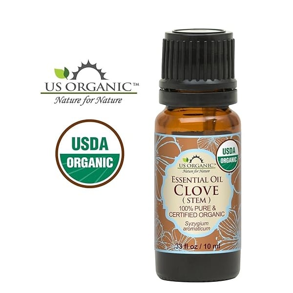 US Organic 100% Pure Clove Stem Essential Oil - USDA Certified Organic, Steam Distilled (10 ml) - Image 4