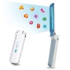 UV Travel Sanitizer|UV Sanitizing Wand|Ultra Violet Pocket Sterilizer|Portable UV-C Light Kills Bacteria,Virus,Bed Bugs,Mold|Keeps Home Germ Free|Sanitize & Disinfect Toothbrush, Phones & Surfaces