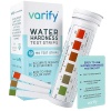 VARIFY Kit de prueba de dureza de agua premium | Tiras de prueba de calidad de agua dura rápida y precisa para suavizante de agua, lavaplatos, piscina de spa, etc. | 0-425 ppm | Dureza total de calcio y magnesio (150 tiras)