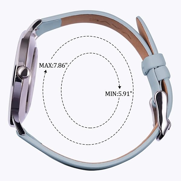 VAVC - Reloj de enfermera para estudiantes de medicina, médicos, mujeres con segunda mano y 24 horas. Reloj fácil de leer, 4Teagreen-40 mm. - Image 4