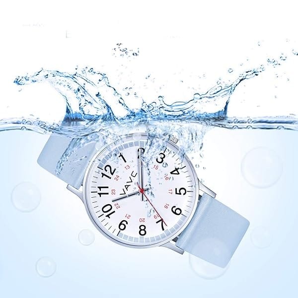 VAVC Reloj de enfermera para estudiantes de medicina, médicos, mujeres con segunda mano y 24 horas, fácil de leer - Image 7