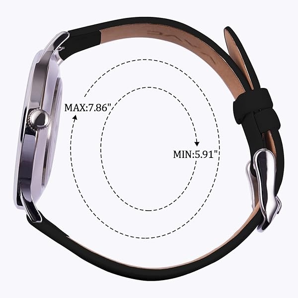 VAVC Reloj de enfermería para estudiantes de medicina, médicos, mujeres con segunda mano y 24 horas. Reloj fácil de leer, 5NegroD - Image 4