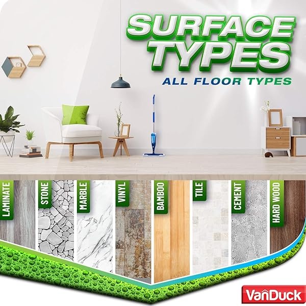 VanDuck almohadillas para orejas de limpieza de microfibra compatibles con Bona Mop (paquete de 6) – almohadillas para orejas de microfibra para suelos de madera dura para fregona de 18 pulgadas - Image 7