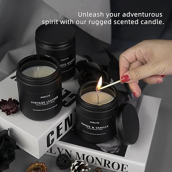 Velas perfumadas de madera y vainilla - Image 7