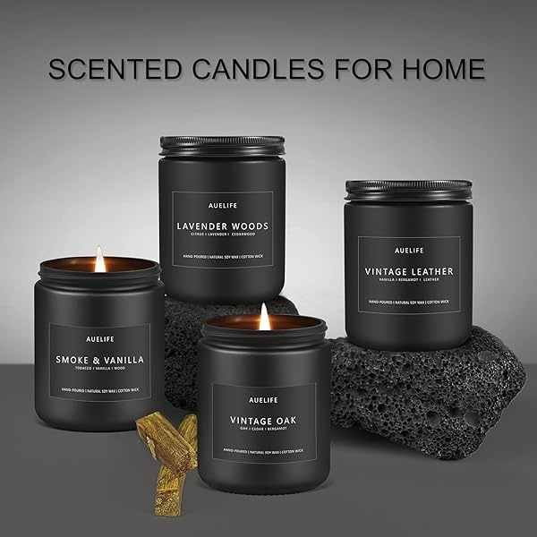 Velas perfumadas de madera y vainilla - Image 8