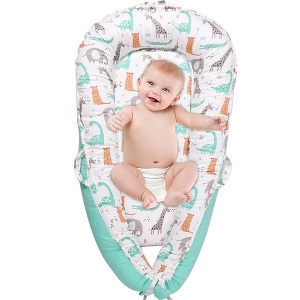 Viviland - Funda para tumbona para bebé, suave y transpirable, se adapta a bebés recién nacidos de 0 a 24 meses, dinosaurio