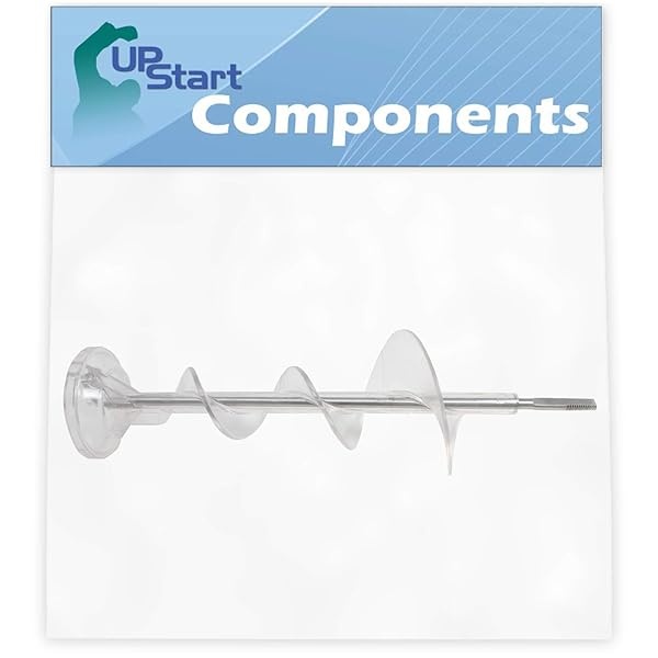 WR17X11705 Repuesto de broca para dispensador de refrigerador General Electric GSH25JGDCWW – Compatible con WR17X11705 Ice Maker Auger – Marca UpStart Components