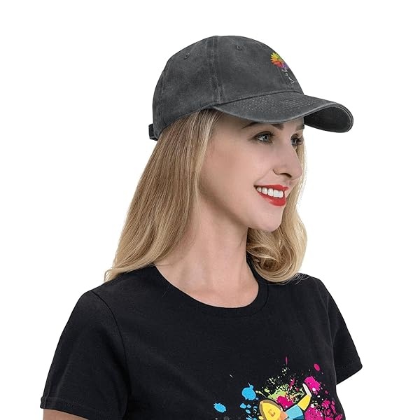 Waldeal Love is Love - Gorra de béisbol con diseño de girasol, estilo clásico, LGBT, para hombres y mujeres, Negro -, One Size - Image 6