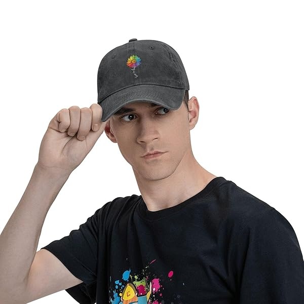 Waldeal Love is Love - Gorra de béisbol con diseño de girasol, estilo clásico, LGBT, para hombres y mujeres, Negro -, One Size - Image 7