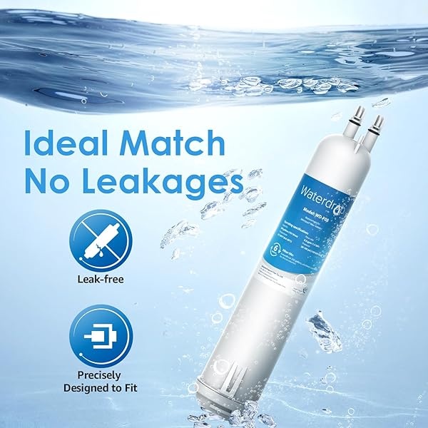 Waterdrop 4396841 Filtro de agua para refrigerador, repuesto para Whirlpool EDR3RXD1, EDR3RXD1B, filtro 3, 4396841, 4396710, P1WB2, Kenmore 46-9030, Pur W10121145, W10121146 (paquete de 3) - Image 7