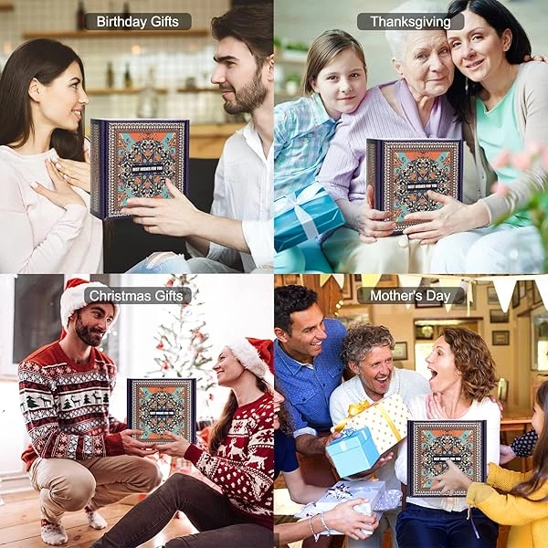 YMing - Juego de velas perfumadas para regalo, velas para mujeres, 8% de aceite esencial, paquete de 4 velas de aromaterapia de 4.5 onzas, regalos para aliviar el estrés para novia, profesor, mamá, aniversario, cumpleaños, Navidad - Image 6