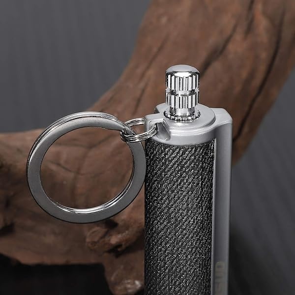 YUSUD - Paquete de 2 mecheros permanentes con llavero multiherramienta, reutilizable, impermeable, para hacer coincidir en cualquier lugar, para siempre Flint Fire Starter para supervivencia al aire - Image 10
