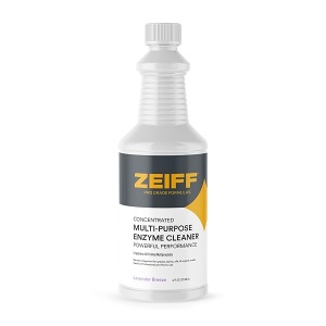 Zeiff Pro-Grade Limpiador de enzimas multiusos – Potente fórmula de limpieza y eliminación de olores para superficies profesionales y domésticas – 32 onzas – brisa de lavanda