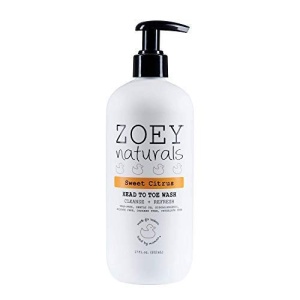 Zoey Naturals Sweet Citrus Head to Toe Wash