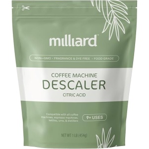 caler Powder, 1 lb (9 Uses), Cleans and Descales All Coffee Machines, Eliminates Hard Water, Improves Taste and Preserves Machine