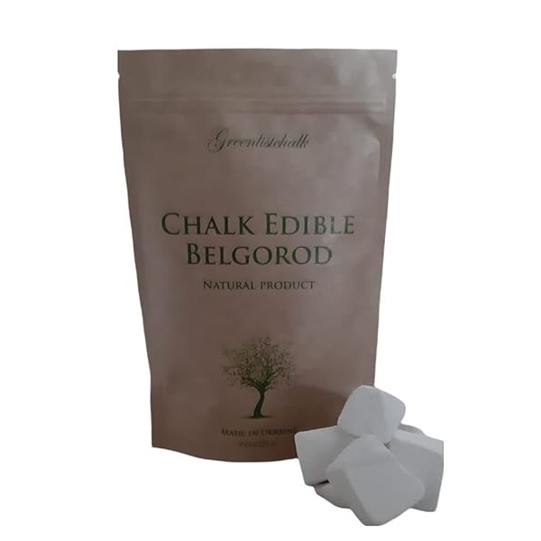 gis comestible, Chalk Belgorod 8 onzas, (250 gr.) gis natural, gis para comer - Image 3