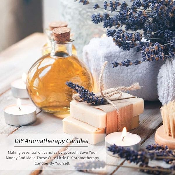 Juego de aceite esencial de jazmín y lavanda 100% puro para difusor, aceite esencial de jazmín para hacer velas, jazmín orgánico + aceites de lavanda para humidificador, aceite de lavanda puro para hacer jabón - Image 8