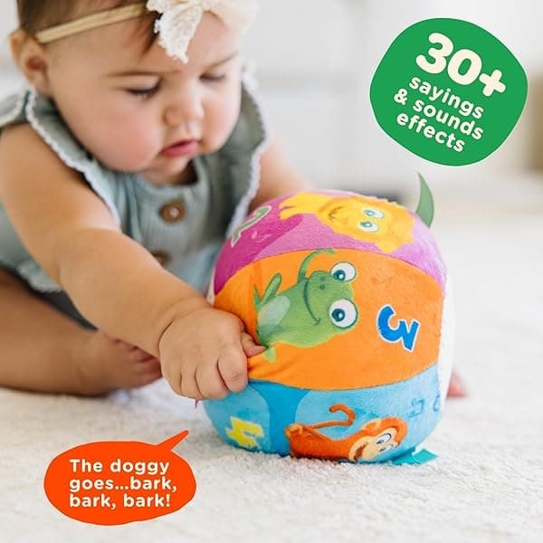 Move2Play - Bola interactiva con Sonidos de Animales para bebés y niños pequeños de 6 Meses a 1, 2 años de Edad, niños y niñas - Image 3