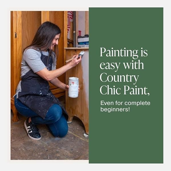 Pintura estilo gis – para muebles, decoración del hogar, manualidades, ecológico, todo en uno – no necesita cera – Colores colección Lustrum, Fireworks, pint (16 oz), 1 - Image 6