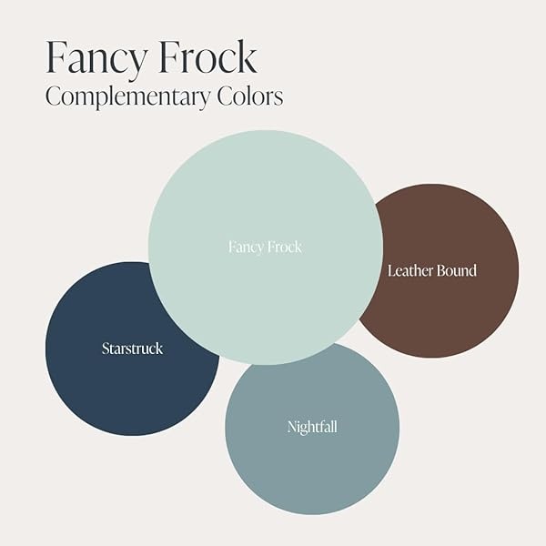 Pintura estilo gis – para muebles, decoración del hogar, manualidades, ecológico, todo en uno – no necesita cera – Colores colección Lustrum, Fancy Frock, pint (16 oz), 1 - Image 10