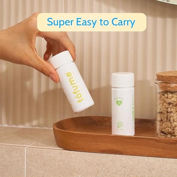 tofume, Efervescente Sólido Natural Baño Eliminador de Olor, Ylangylang-Lavanda 30 tabletas, 3botts - Image 8