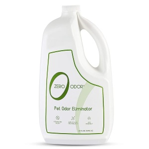 Zero Odor Eliminador de olores de Mascotas Limpiador de Aire, purificador y desodorizante – Más Que un ambientador – Realmente Elimina los olores a Nivel Molecular – Recarga (64 onzas)